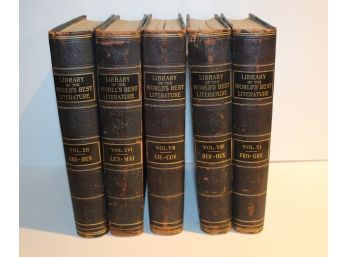 Collection Of The Library Of The Worlds Best Literature