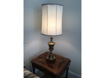 Vintage Stiffel Solid Brass Trophy Urn Shaped Table Lamp