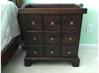 Vintage Mahogany Nightstand