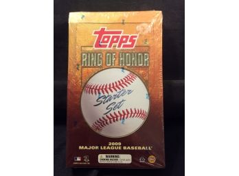 2009 Topps Ring Of Honor Baseball Factory Sealed Wax Box