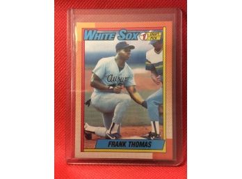 1990 Topps Frank Thomas Rookie Card #414