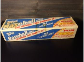 1992 Topps Baseball Complete Factory Set
