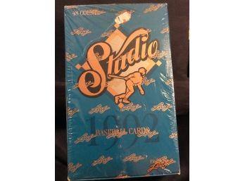1992 Leaf Studio Baseball Factory Sealed Wax Box