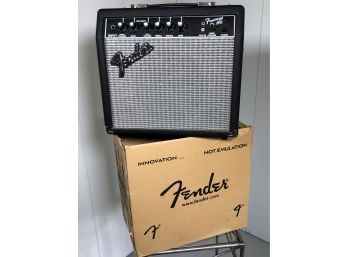 Very Nice FENDER Frontman 15G Practice / Audio Amplifier In Original Box - Used ONE TIME For ONE Hour