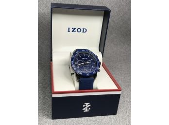 Brand New Mens / Unisex LACOSTE / IZOD Watch - Anodized Case With Silicone Strap - Brand New $195 Retail