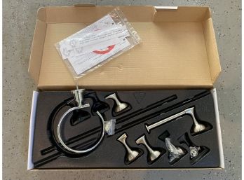 Brushed Nickel Finish 6-piece Bath Accessory Set By Water Ridge