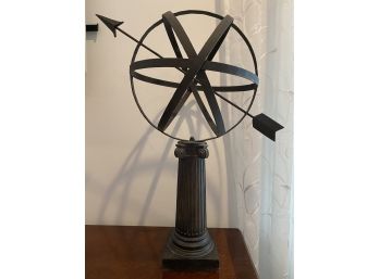 Armillary Sphere Contemporary Sundial Statue