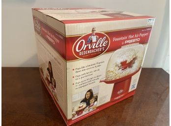 Orville Redenbacher's Fountain Hot Air Popcorn Popper