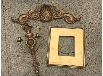 Ornate Gold Wall Decor