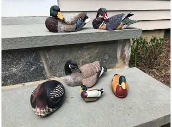 Six Duck Decoys