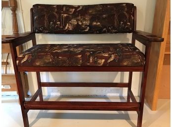 Double Billiard Spectators Bench Seat