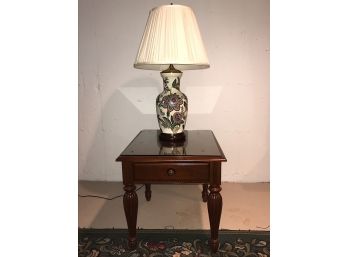 Ginger Jar Lamp And Side Table