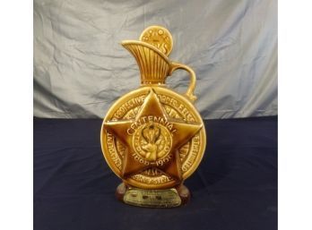 Jim Beam's Choice Centennial B.P.O.E. Elks Bourbon Whiskey Bottle