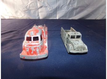 Lot Of 2 Midget Toys Trucks