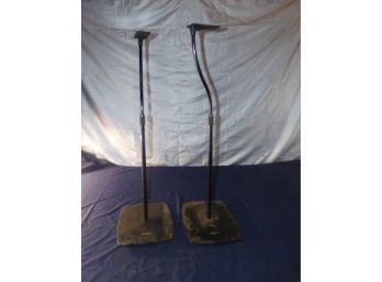 Pair Of Sony Adjustable Speaker Stands