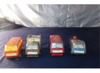 Lot Of 4 Vintage Tonka Vehicles