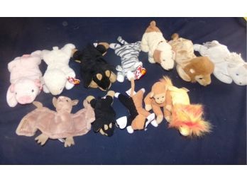 Teenie And Beanie Babies Lot