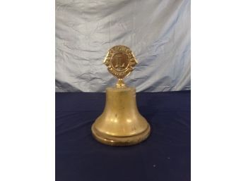 Heavy Brass Lions Club International Call To Meeting Bell