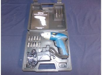 GTV Cordless Screwdriver In Case