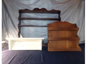 Lot Of 3 Shelves