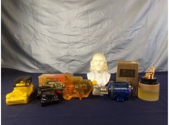 Lot Of 6 Mixed Cologne - Perfume Bottles