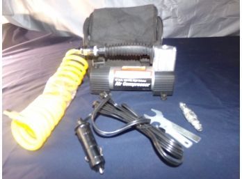 Pittsburgh 12 Volt 100 PSI High Volume Air Compressor In Carry Bag