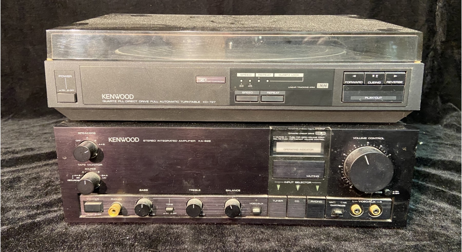 Platine vinyle TRIO KENWOOD KP 700 à entraînement direct, relevage aut – TechnoGold Audio & Vintage