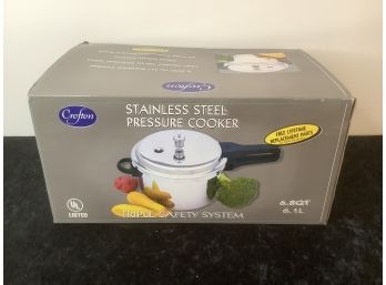 Crofton Stainless Steel Pressure Cooker In Box