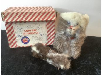 Vintage Tuneful Tabby The Tumbling Cat Style #878