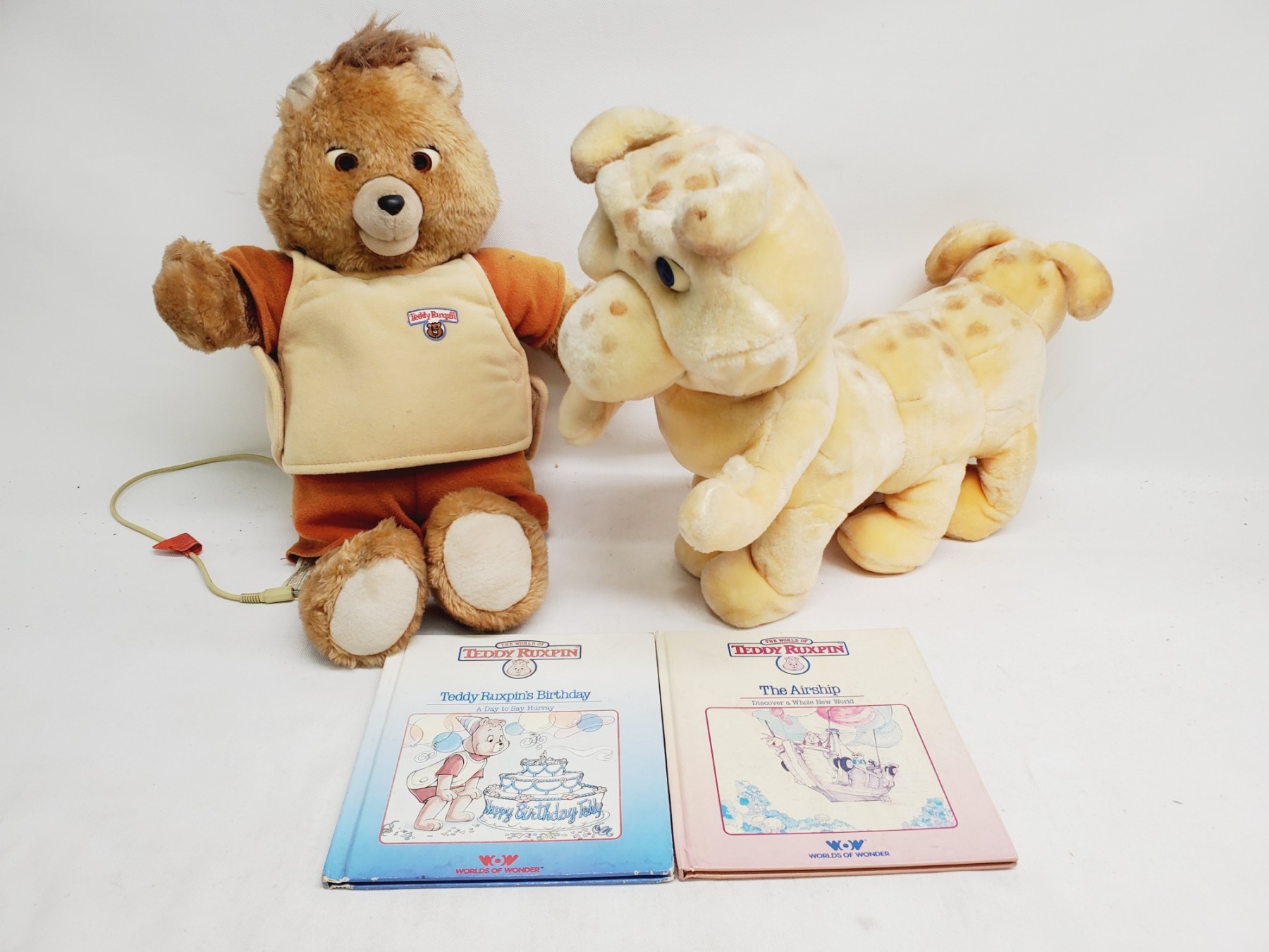 HOT Teddy Bear Teddy Ruxpin Friend Grubby Teddy Ruxpin