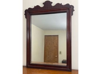 Large Wood Framed Mirror