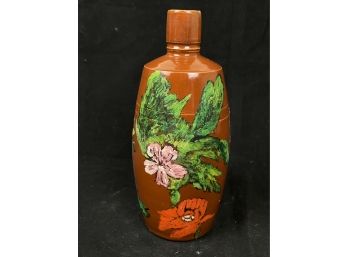 Hand Painted Flower Jar