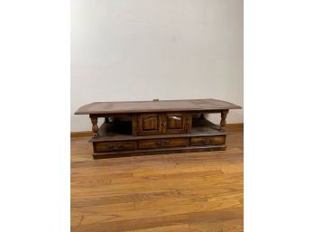Coffee Table With Storage Drawers