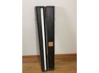 Raven Screen White Beaded Screen In Walnut Box