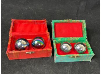 Chinese Baoding Relaxation Balls