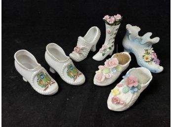 Mini Porcelain Shoe Lot