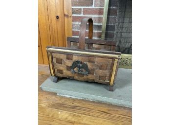 Eagle Fire Wood Basket