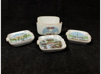 Texas Ash Trays Lot