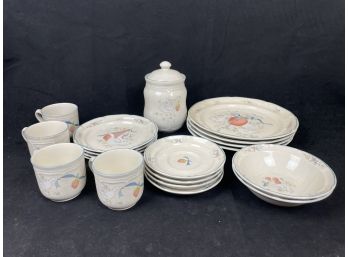 Goose Decorated China Set