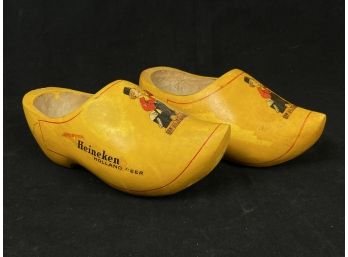 Imported Heineken Holland Beer Wooden Clog