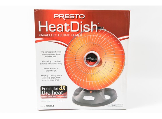 Presto Heat Dish Tilt Patio Heater Radiant Dish Heater Costco