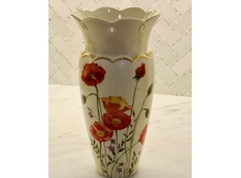 LENOX Peony's In Pink Vase