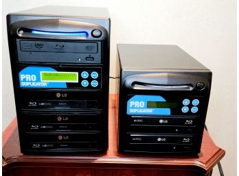Pair Of LG CD, DVD And Blu-Ray Duplicators