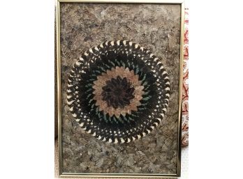 Unique Butterfly Wing Framed Art