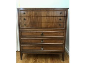 MCM DIXIE Walnut Highboy Dresser