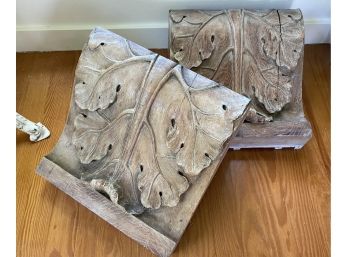 Pair Of Very Large Corbels