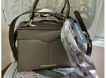 Steve Madden Brown Purse With Shoulder Strap