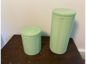 2 Jadeite Canisters