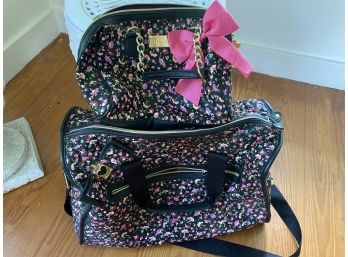 Betsey Johnson Overnight Bag And Purse