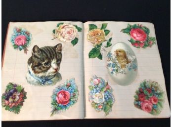 Sweet Diecut Scrap Album Made By A Daughter For Her Mother